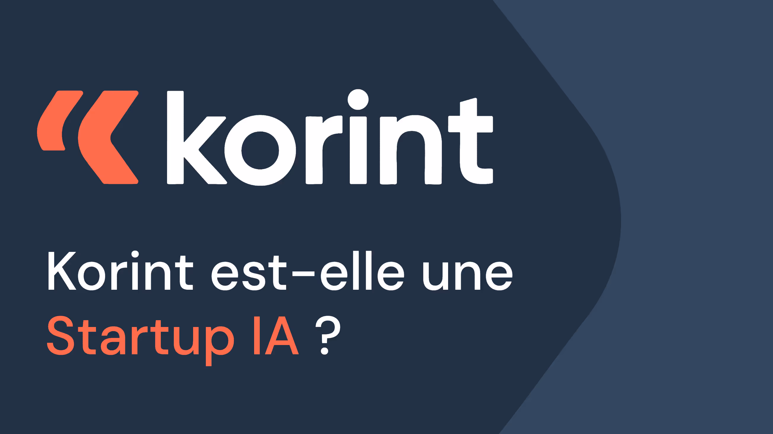 Korint est-elle une startup IA ?